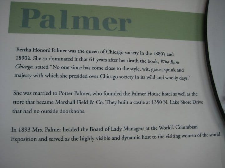 Palmer House Hotel Chicago history