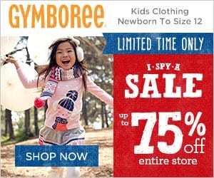 Gymboree I Spy A Sale